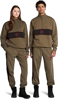 Timberland Men's Cut and Sew Quarter Zip Jacket