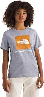 The North Face Evolution Print Box Logo NSE Short-sleeve Tee | Cotton Shirt for Boys & Girls With a Graphic