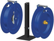 COXREELS 15726-19 Steel Dual Side Mount Bracket for S Series SR19 and SL19 Spring Driven Reels, 19" Length, Black