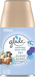 Glade Automatic Spray Refill, Air Freshener for Home and Bathroom, Pet Clean Scent, 6.2 Oz