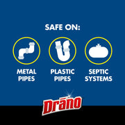 Kitchen Granules Drain Clog Remover and Cleaner by Drano – 8.8 Ounce (Pack of 3), Model 317375