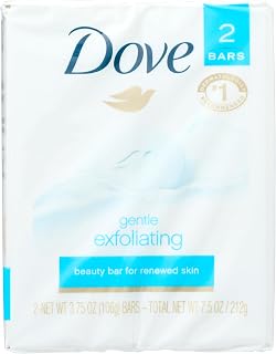 Dove BAR GENTLE EXFOLIATING 2X4.25OZ