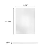 Excellanté 30"L x 20"W / White / 1 Cutting Boards