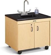 Jonti-Craft 1370JC Clean Hands Helper, 26" Counter with Plastic Sink