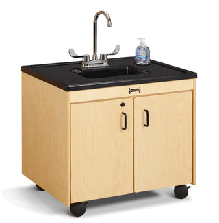 Clean Hands Helper by Jonti-Craft – 26", Plastic, Natural wood, Model 1370JC