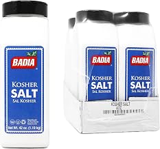 Badia Kosher Salt, 42 Ounce (Pack of 4)