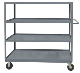 Stock cart by Durham – Steel, Gray, Model RSC-2436-4-3K-95