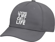Living the Cell Life - Guard Humor Adjustable Baseball Hat