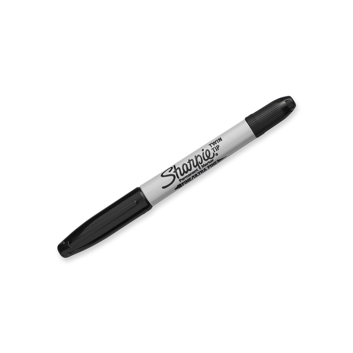 Twin Tip Permanent Markers by Sharpie – 1 Count (Pack of 4), Plastic, Black, Pack of 4, Model 32175PP