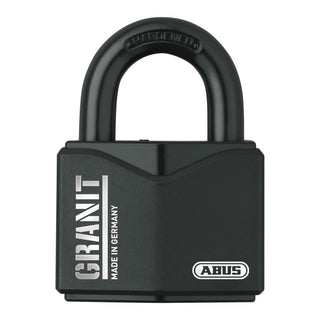 37/55 MK KD Granit Alloy Steel Padlock Master Keyed (Code 0694) by ABUS – KD, Alloy Steel, Black, Model 37917
