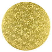Enjay Gold Round Cake Board 1/4 Inch Thick, 16 Inch Diameter, Pack of 12