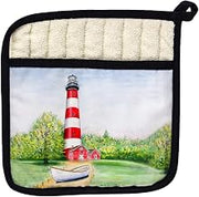 Betsy Drake PT101 Chincoteague Lighthouse VA Pot Holder