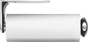 simplehuman Wall Mount Paper Towel Holder, Under-Cabinet or Wall Mounted Rack, Horizontal or Vertical Install, One-Handed Tear with Tension Spring, Quick-Release Knob, Brushed Stainless Steel