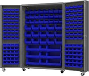 Durham Mobile Bin Cabinet, 168 Bins
