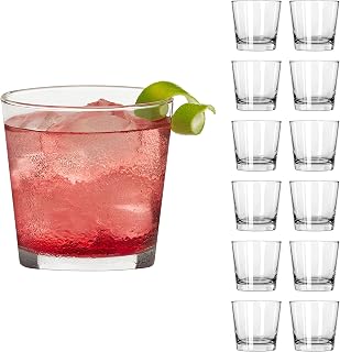 Libbey 70777 "Heavy Base" Drinking Glass, 266 ml, Set of 12