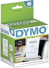 Authentic LW Continuous Labels, DYMO Labels for LabelWriter Label Printers, 2-1/4" x 300-Feet, 1 Roll