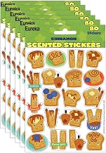 Eureka Cinnamon Scented Stickers, 80/Pack, 6 Packs (EU-650916-6)