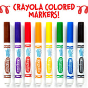 Crayola Red / 12 Count (Pack of 1) / Standard Packaging Coloring Pens & Markers