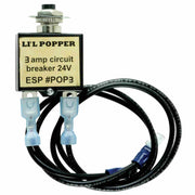 3 Amp Circuit Breaker by Supco – lead, Black, Model POP3