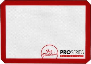 Fat Daddio's Non-Stick Quarter Sheet Silicone Baking Mat, 8.5 x 11 Inch