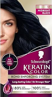Schwarzkopf Keratin Color® 1.1 Midnight Black Permanent Hair Dye