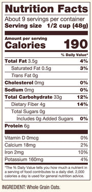 Bob's Red Mill 32 Ounce (Pack of 4) / Off-white to tan to light brown / Resealable Breakfast Foods