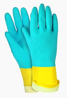 MCR Safety 5410LE 9-1/2-Inch Seamless Nitrile Rubber Gloves, Large