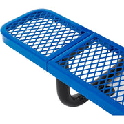 Global Industrial Blue / Industrial / 96 inches x 30 inches x 29.5 inches Picnic Tables