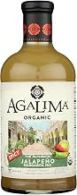 AGALIMA Organic Spicy Jalapeño Margarita Mix, Gluten Free, 33.8 Fluid Ounces (Pack Of 6)