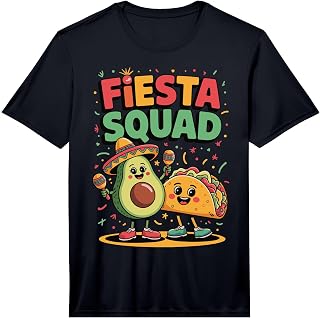 Mens Fiesta Squad Drinking Performance T-Shirt