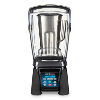 Programmable Blender & 64 oz. Stainless Steel Jar by Waring – 64 Ounce Stainless Steel Jar, 64.0 ounces, Plastic, Black, Model MX1500XTS