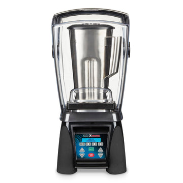 Programmable Blender & 64 oz. Stainless Steel Jar by Waring – 64 Ounce Stainless Steel Jar, 64.0 ounces, Plastic, Black, Model MX1500XTS