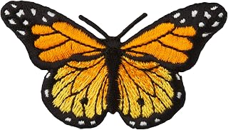 Simplicity Iron-On Appliques Monarch Butterfly 3"X1-3/4" 1/Pkg