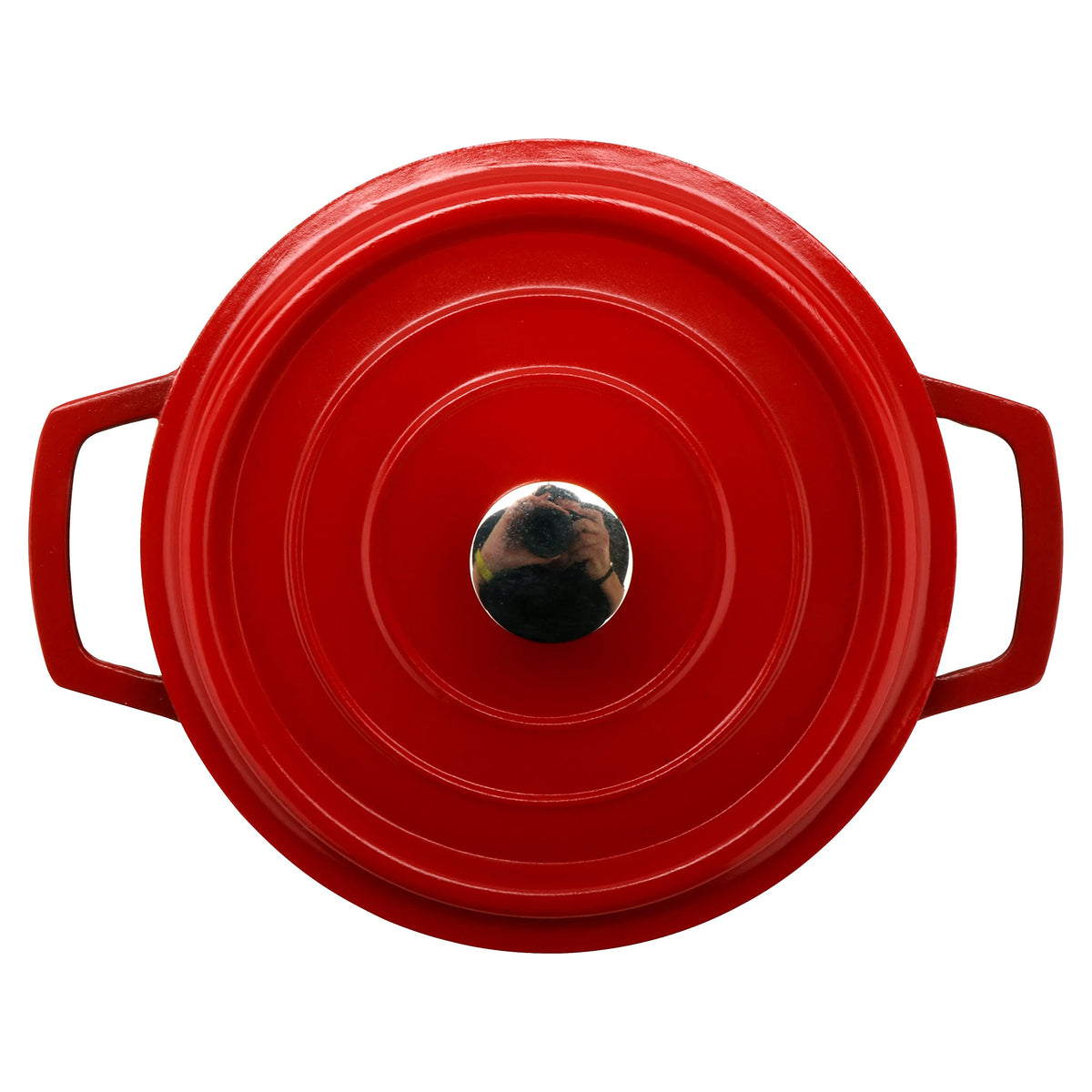 GET 0.25 Quart / Round / Red / White Dutch Ovens