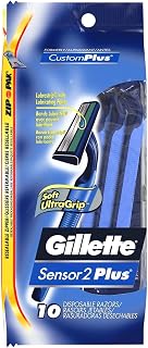 Gillette CustomPlus Pivot Disposable Razors - 10 ct