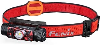 Fenix HM62-T Lightweight Rechargeable Headlamp Magma