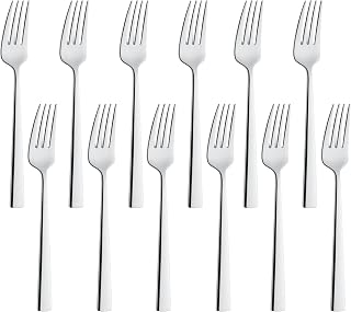 Amefa Bliss Dessert Fork Set of 12 | Standard