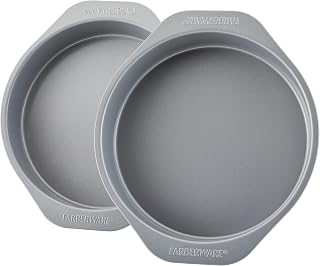 Farberware Golden Bake Bakeware Nonstick Round Cake Pan Set, 8" Cake Pans