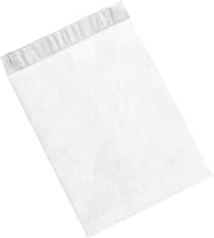 Aviditi TYF091212WH Tyvek Olefin Flat Envelopes, 9 1/2" x 12 1/2", White, 100/Case