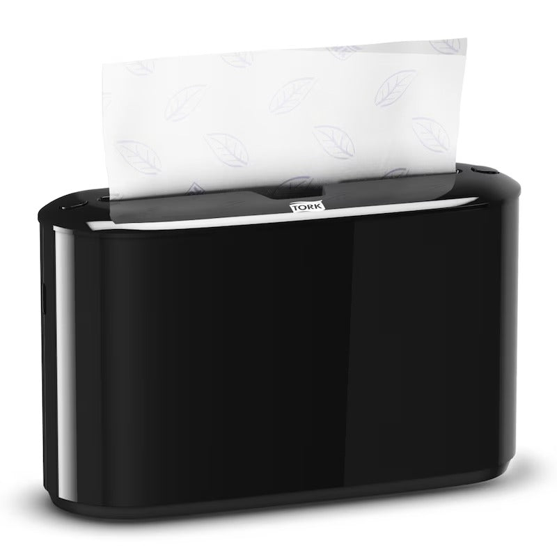 Tork Elevation Xpress Towel Dispenser, 12 11/16" x 4 5/8" - Black