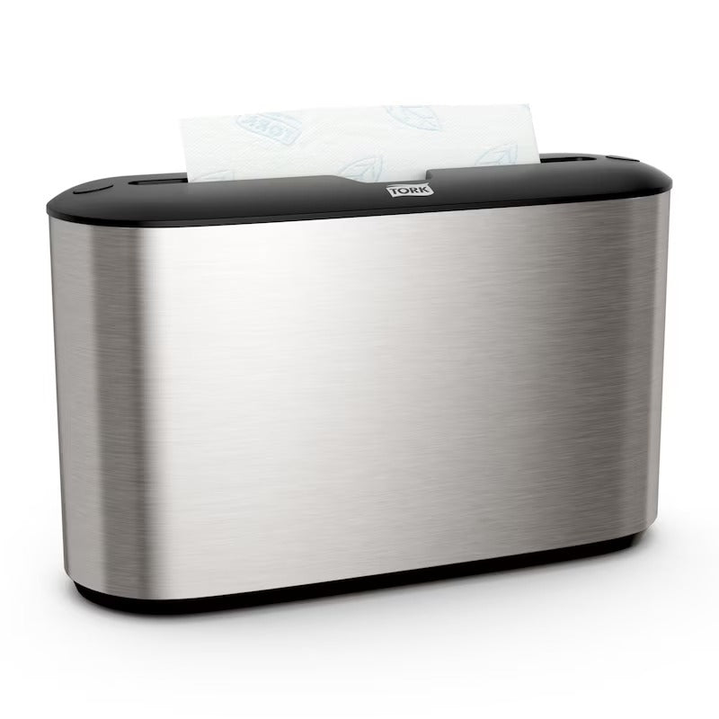 Tork Elevation Xpress Towel Dispenser, 12 11/16" x 4 5/8" - Silver
