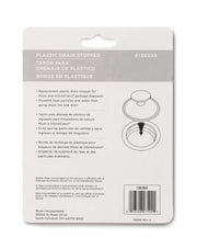 Garbage Disposal Plastic Kitchen Drain Stopper by Waste King – Plastic, N/A or Unfinished, Model 186589