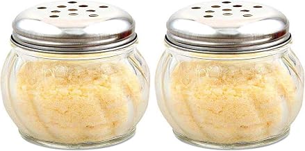 American Metalcraft Lexan Cheese Shaker Set, 1 Count (Pack of 2), Silver