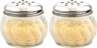 American Metalcraft Lexan Cheese Shaker Set, 1 Count (Pack of 2), Silver