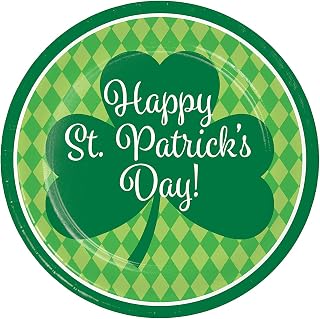 Creative Converting Happy St. Patrick's Day Paper Plates, 8 ct
