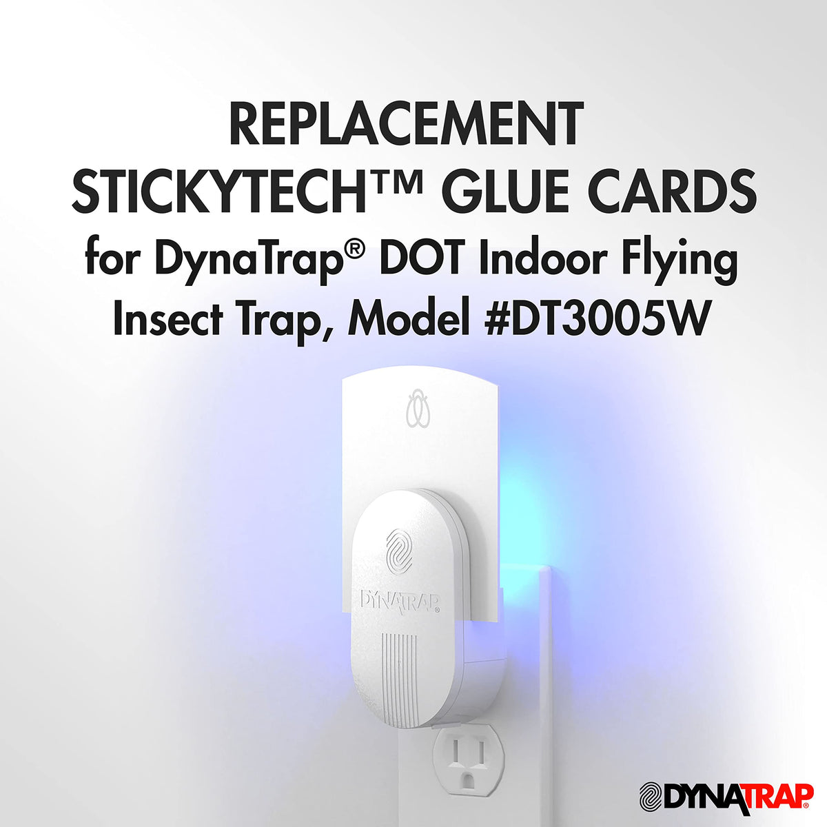 23005-0612 DOT StickyTech Replacement Glue Cards 6 Pack and 230093 Replacement Cards for Flylight Trap 6 Pack by DynaTrap – Commercial Grade