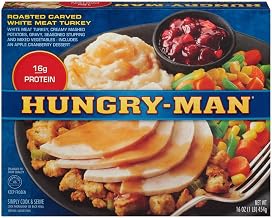 Hungry Man Turkey Breast, 16.5 Ounce -- 8 per case.