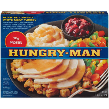 Hungry Man Turkey Breast by Pinnacle Foods – Pack of 8
