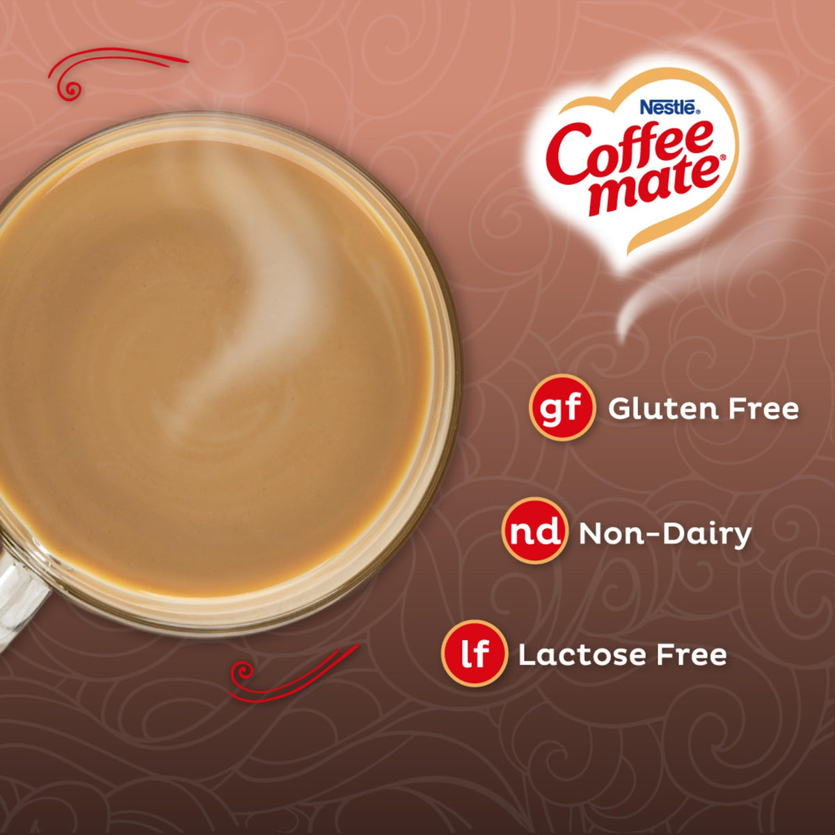 Creamy Chocolate Powder Creamer by Coffee Mate – 15 Ounce (Pack of 1), Model 11001398