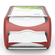 Tork Xpressnap Plastic Napkin Dispenser, 500 Napkins - Red